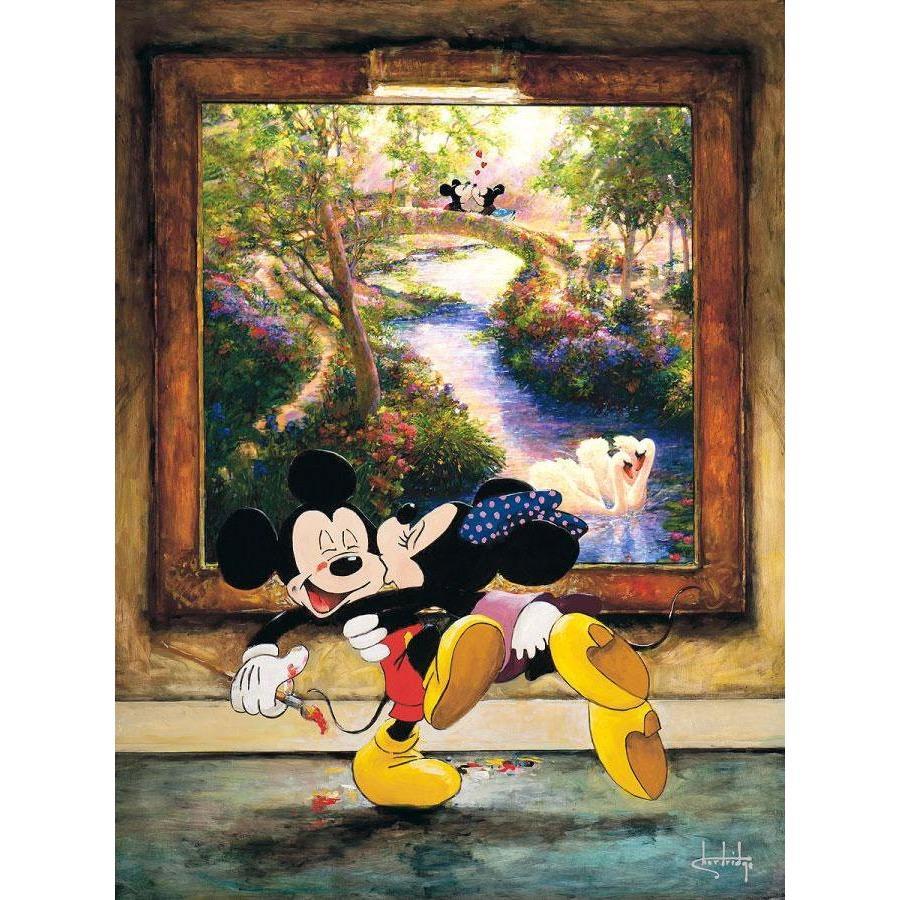 Disney Fine Art A Kiss For A Kiss