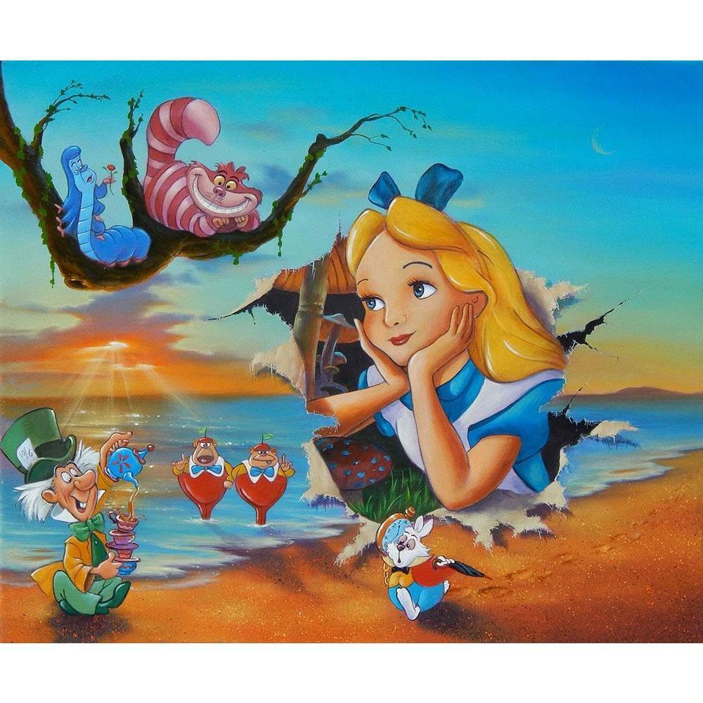 Disney Fine Art Alice's Grand Entrance