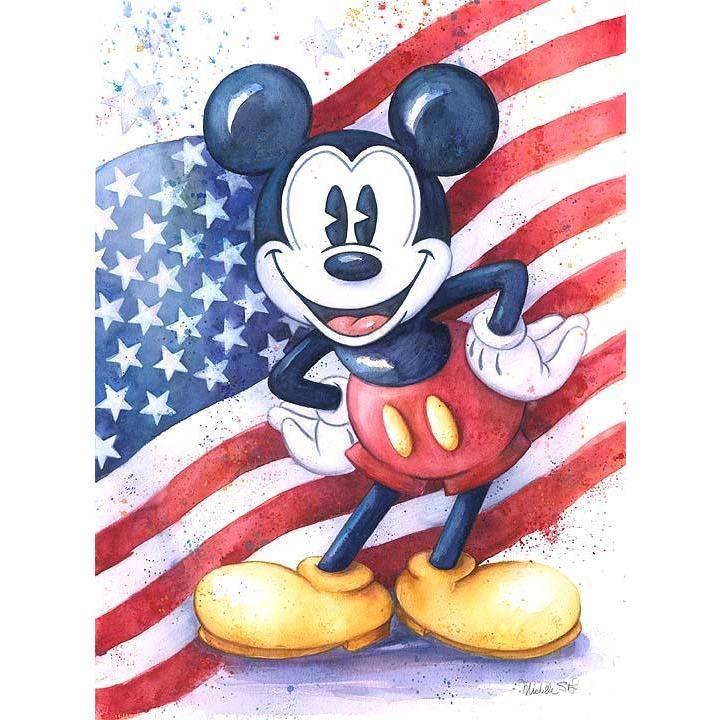 Disney Fine Art American Mouse