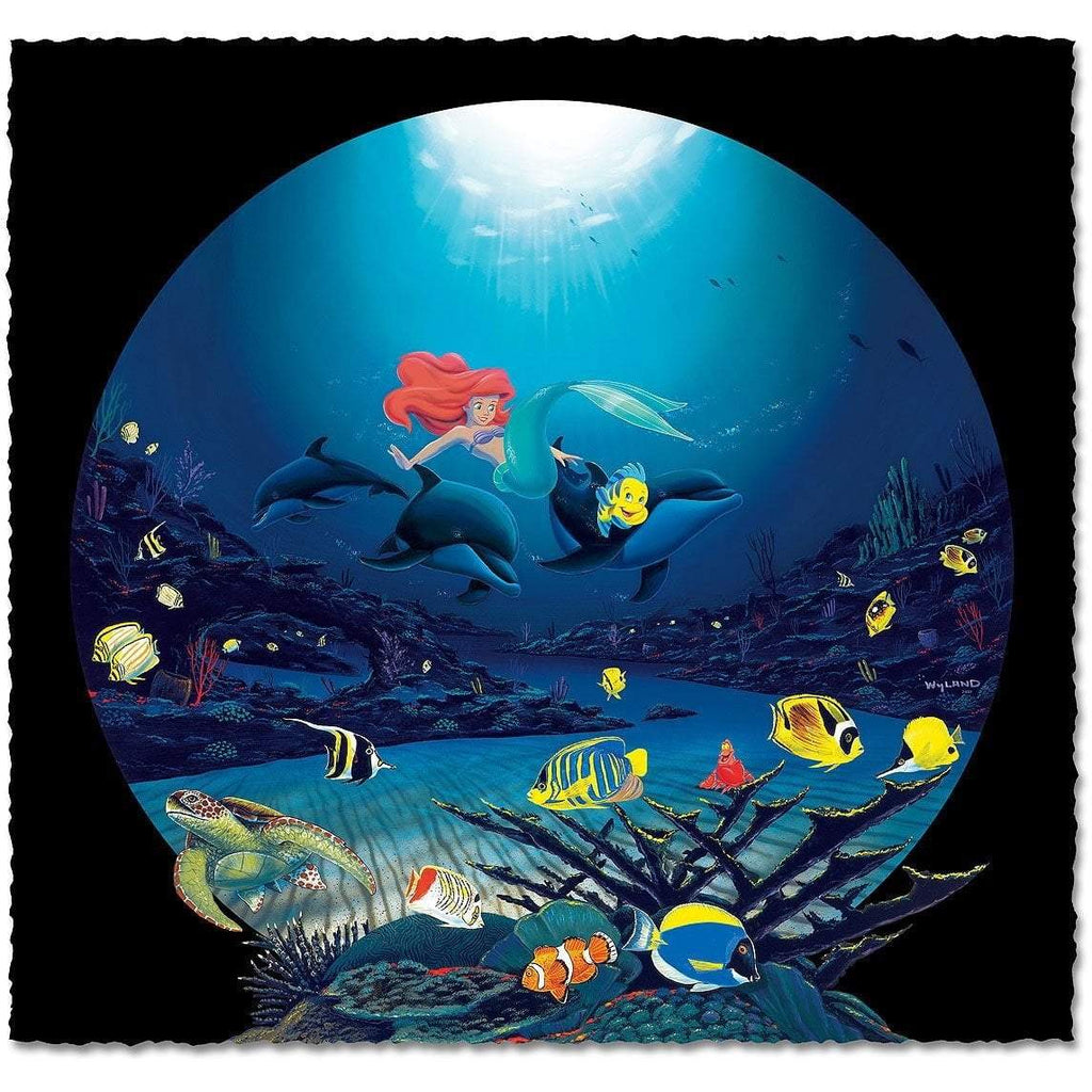 Disney Fine Art - Ariel's Ocean Ride