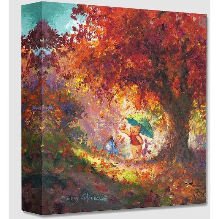 Disney Fine Art Autumn Leaves Gently Falling