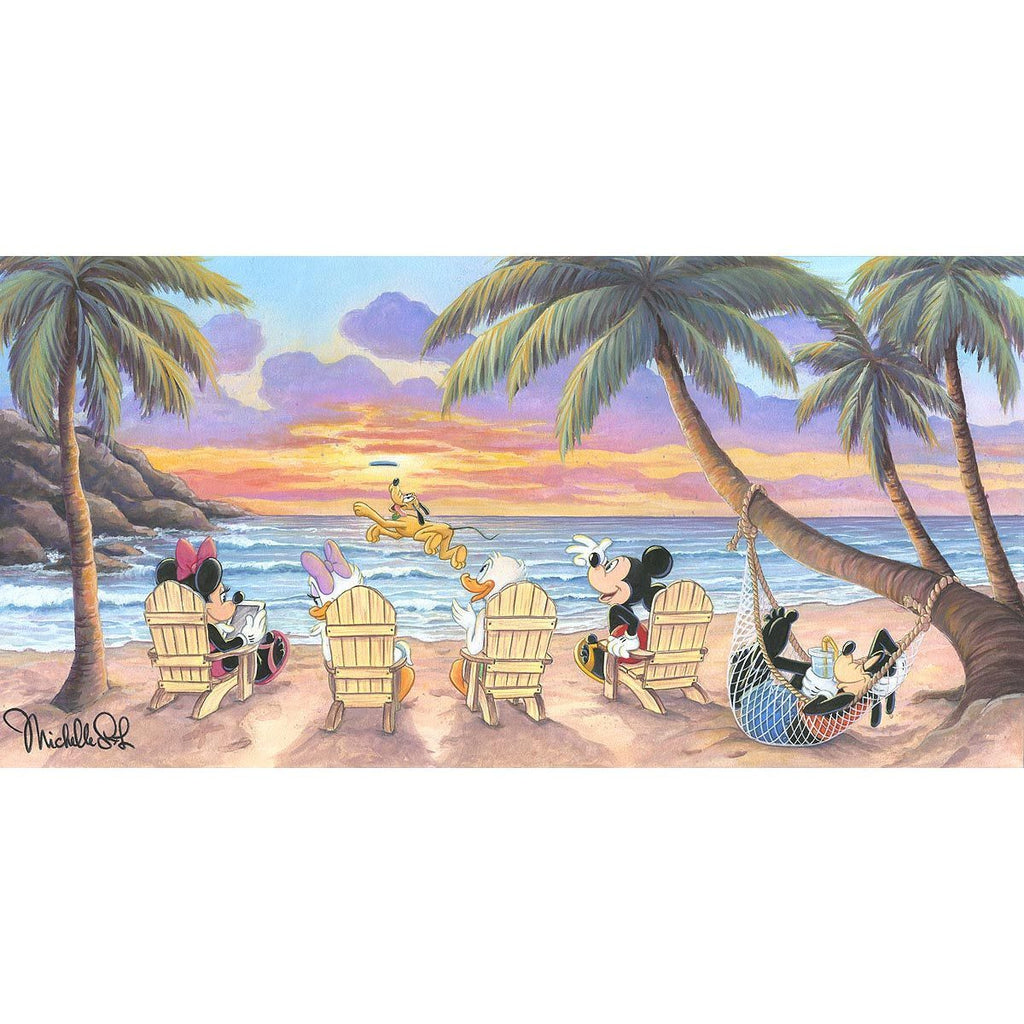 Disney Fine Art Beautiful Day at the Beach