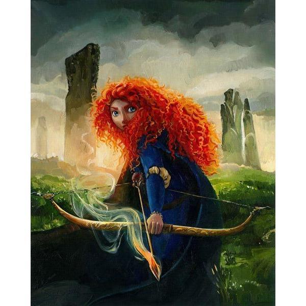 Disney Fine Art Brave Merida