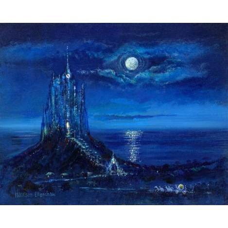 Disney Fine Art Cinderella's Moonlight Arrival