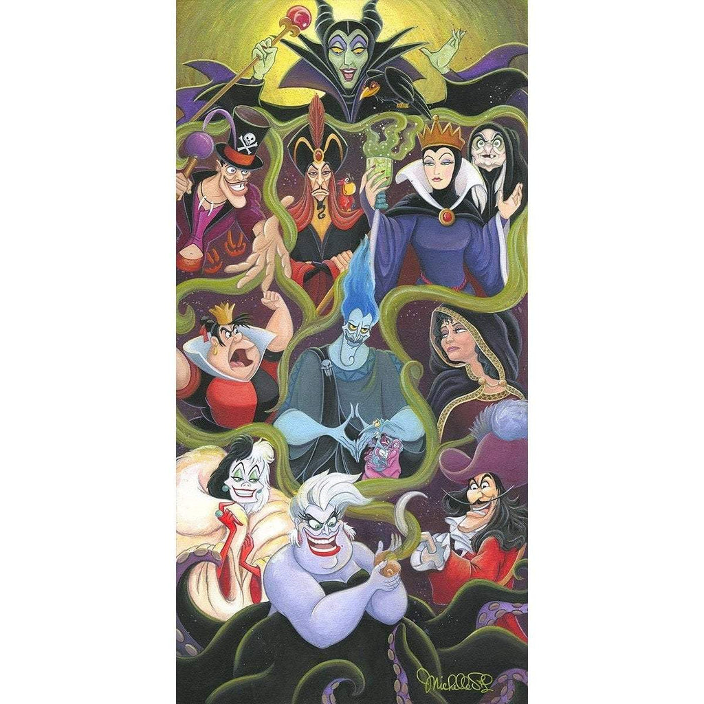 Disney Fine Art Collection of Villains