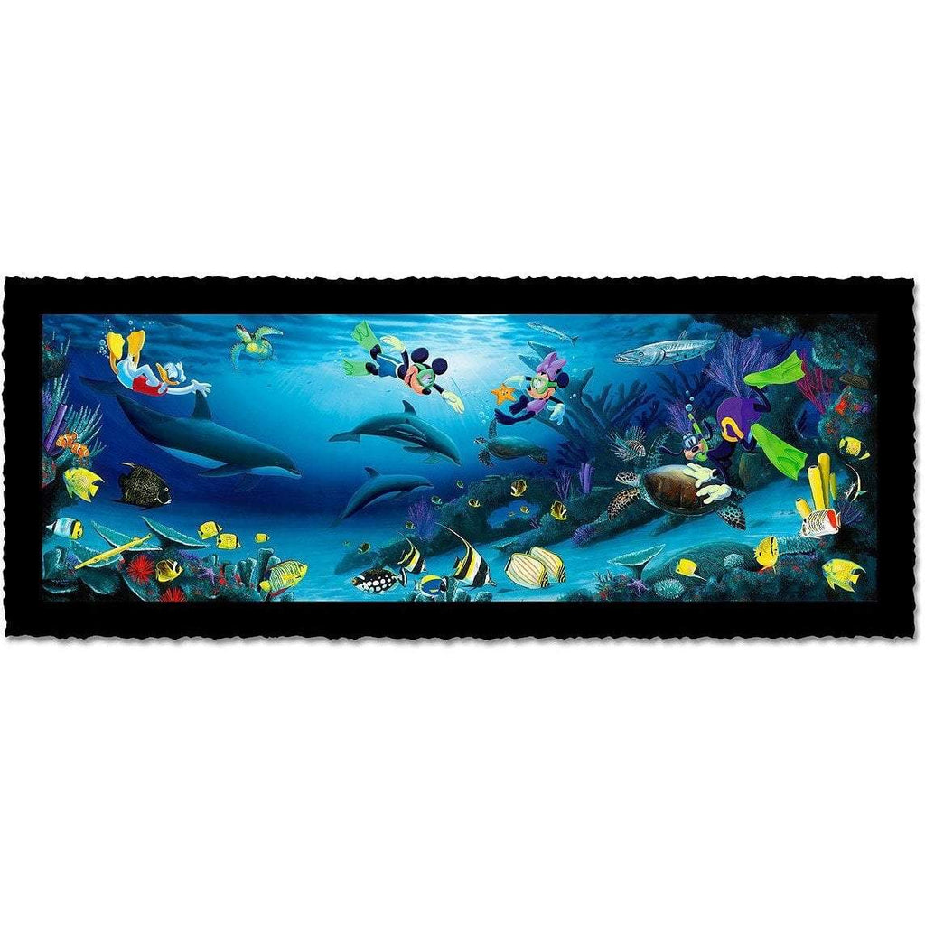 Disney Fine Art Disney Dive Buddies Artist Proof