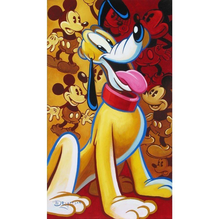 Disney Fine Art Dog Gone It