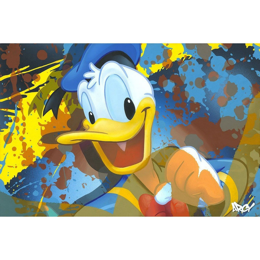 Disney Fine Art Donald Duck