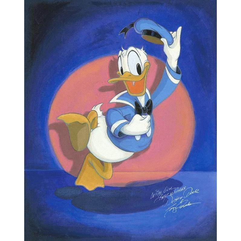 Disney Fine Art Donald in the Spotlight
