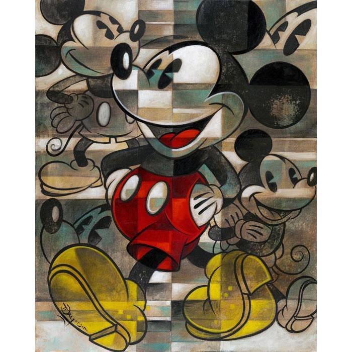 Disney Fine Art Drawing the Mouse