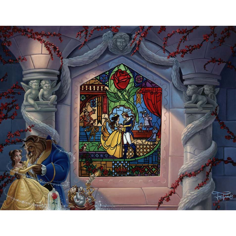Disney Fine Art - Enchanted Love