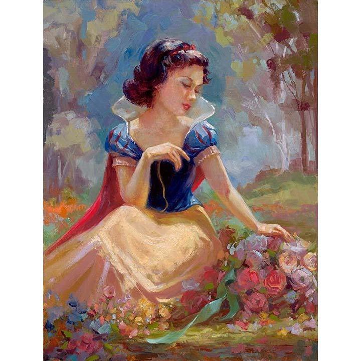 Disney Fine Art Gathering Flowers