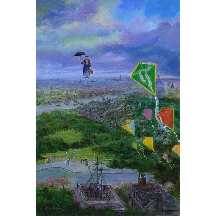 Disney Fine Art Let's Go Fly A Kite