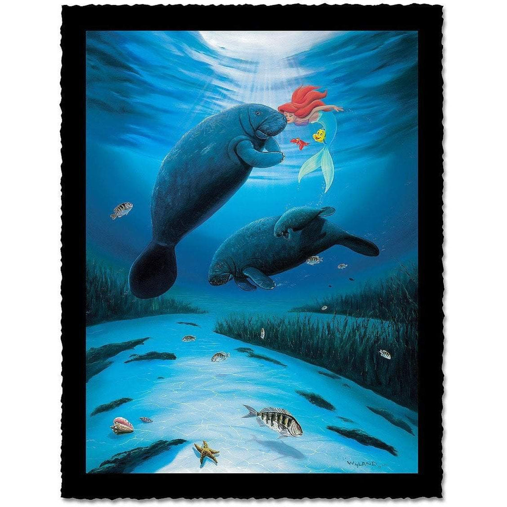 Disney Fine Art Little Mermaid Love