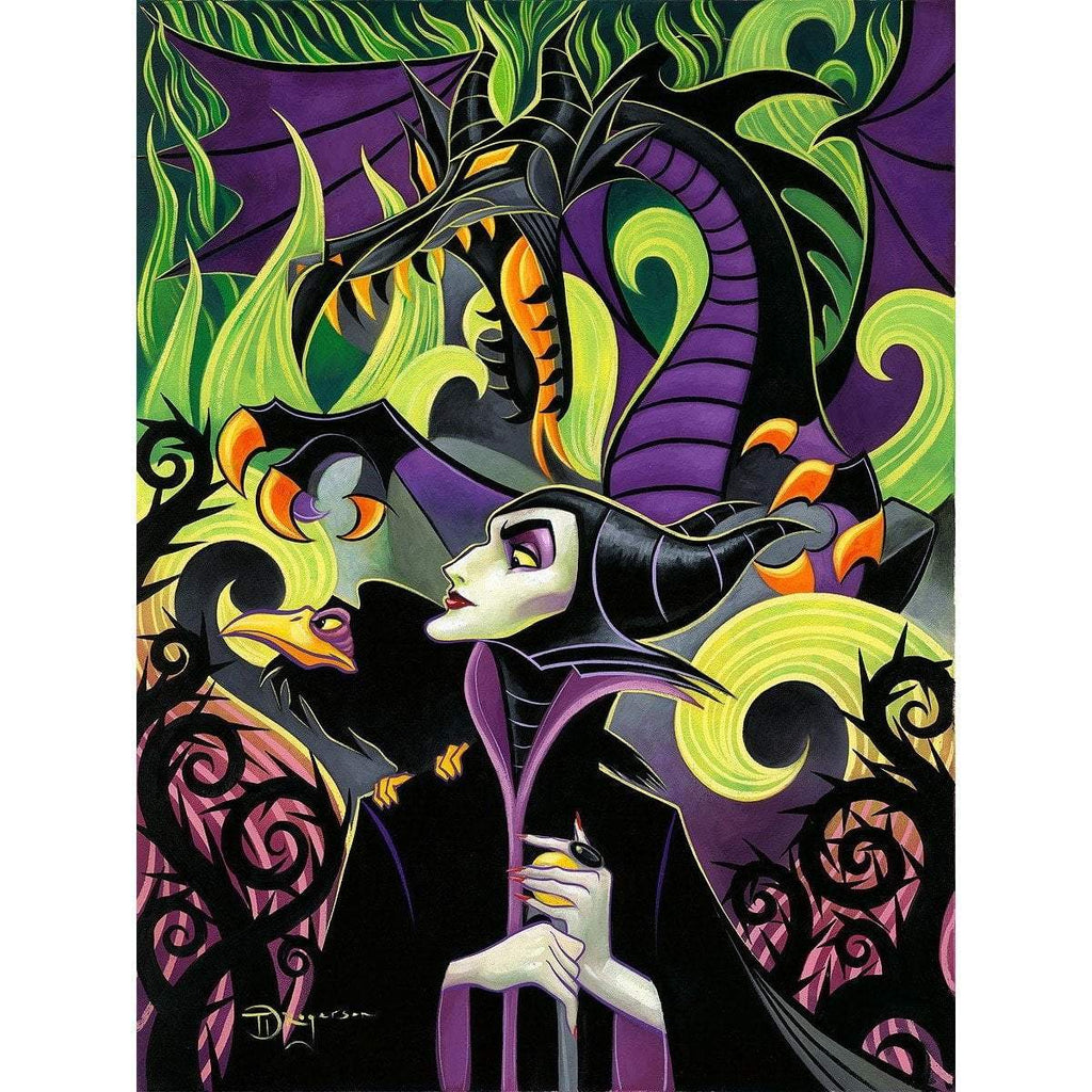 Disney Fine Art Maleficent's Fury