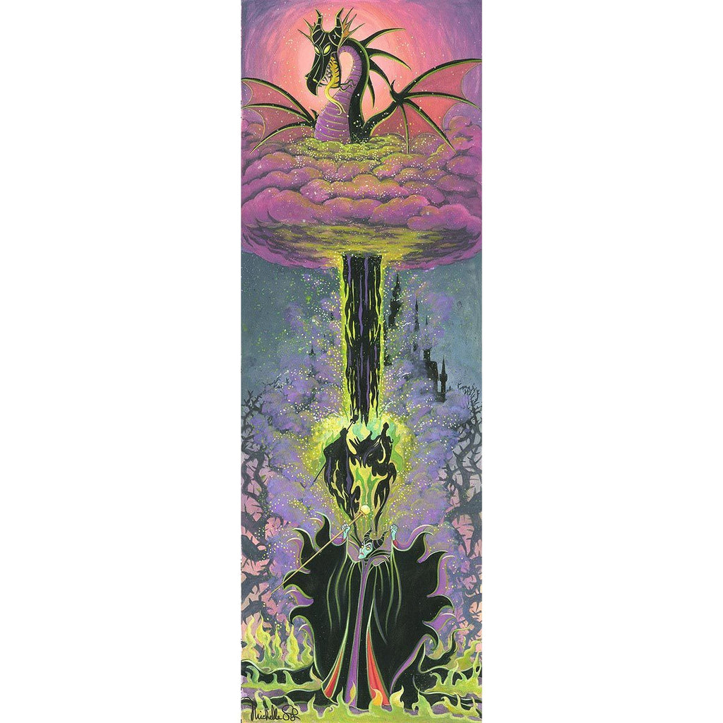 Disney Fine Art Maleficent's Transformation