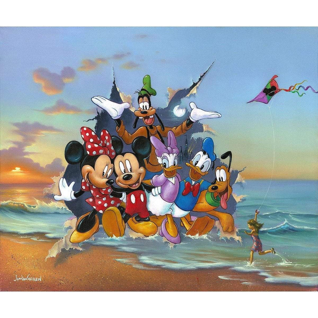 Disney Fine Art Mickey and the Gang's Grand Entrance