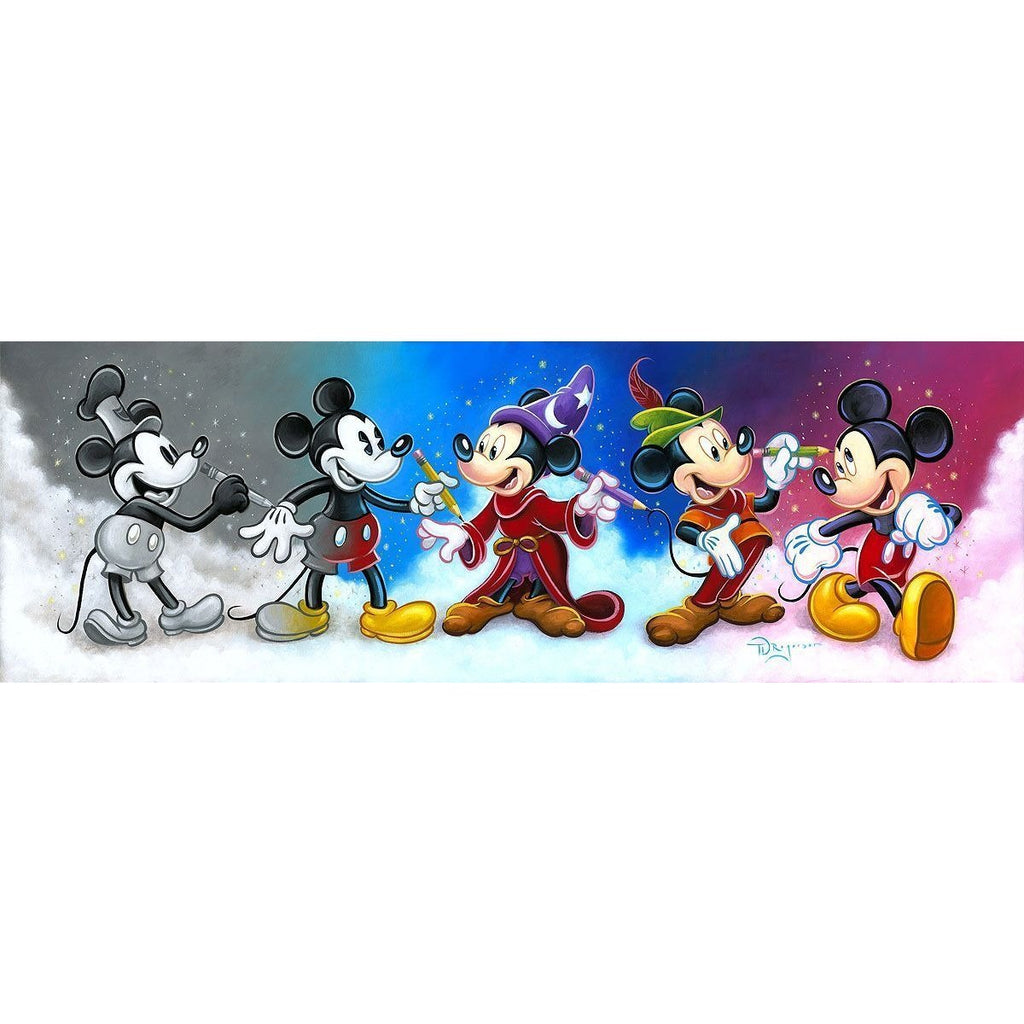 Disney Fine Art Mickey's Creative Journey