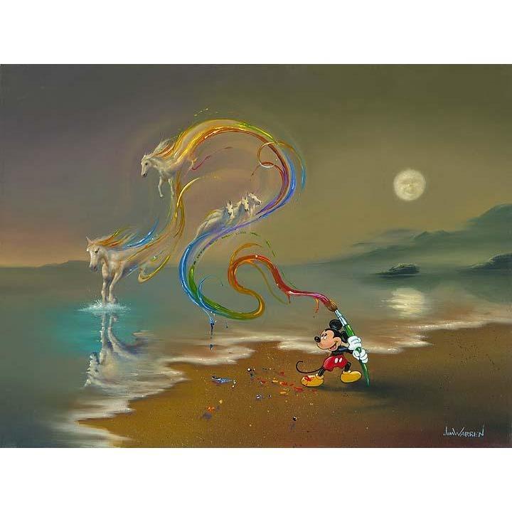 Disney Fine Art Mickey The Artist