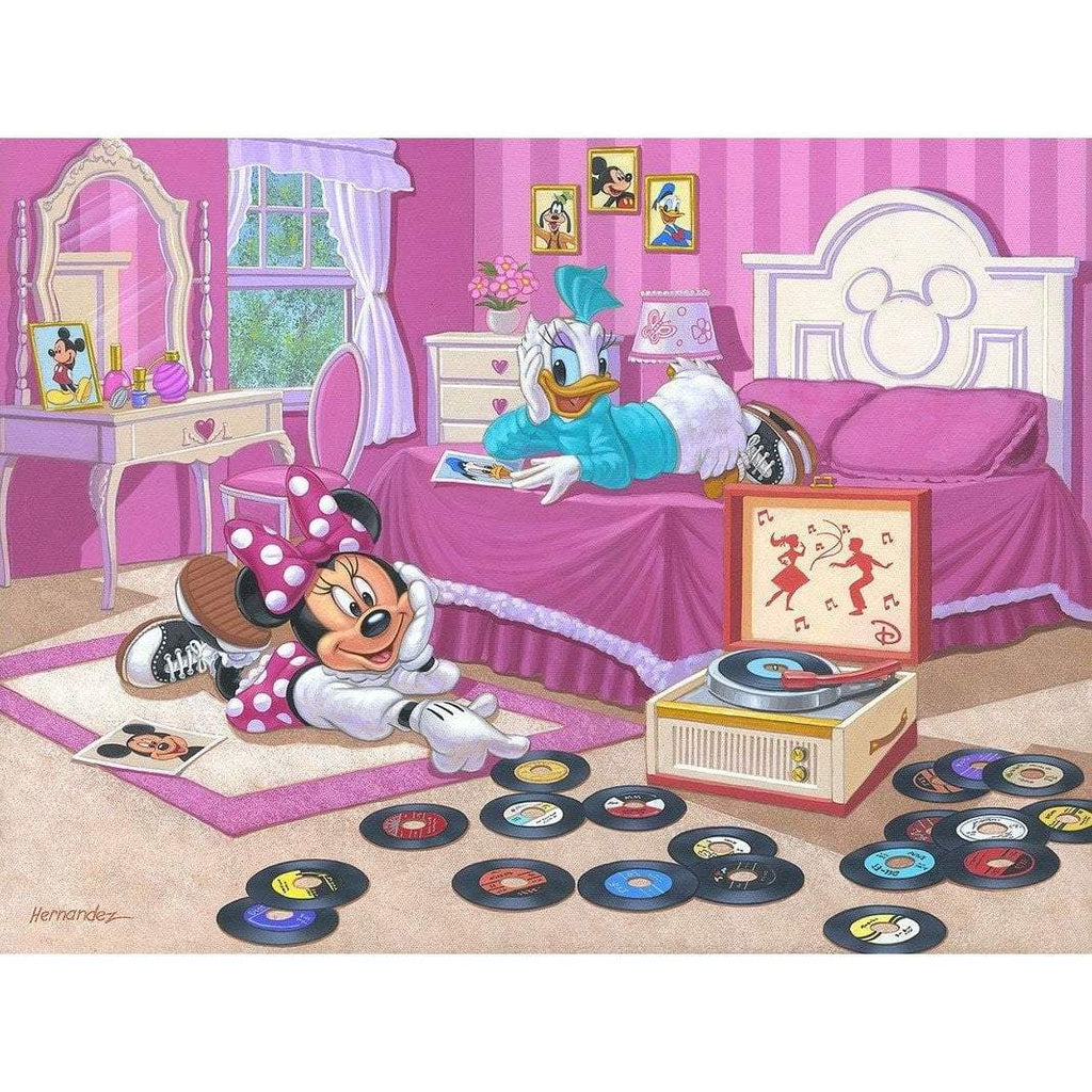 Disney Fine Art Minnie and Daisy's Favorite Tune