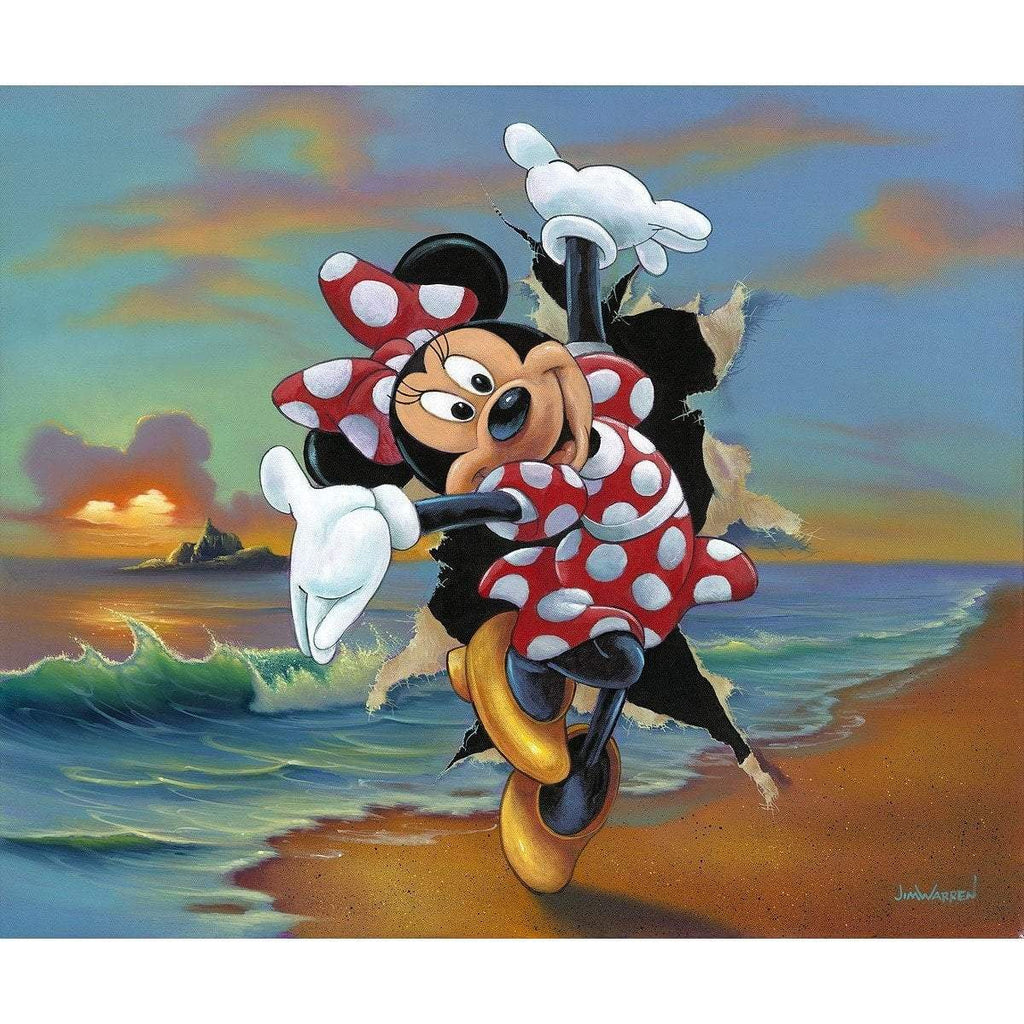 Disney Fine Art Minnie's Grand Entrance