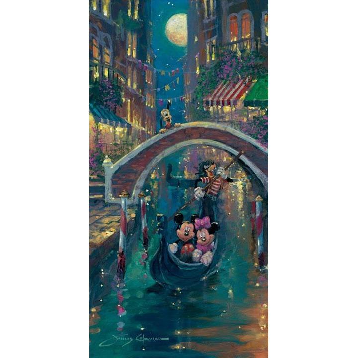 Disney Fine Art Moonlight In Venice