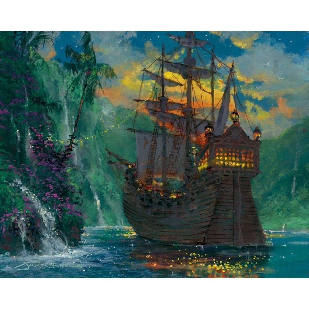 Disney Fine Art Neverland Bay