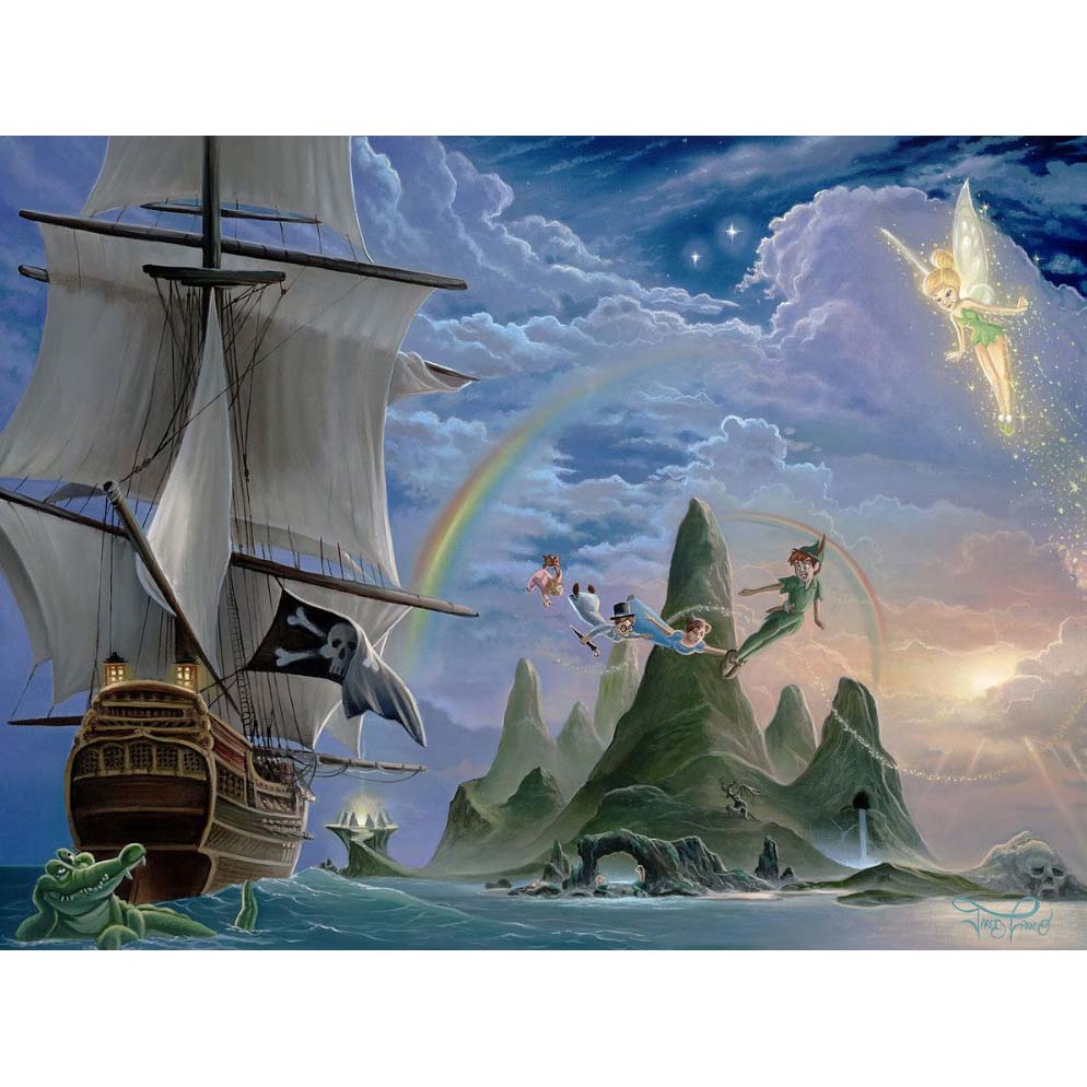 Disney Fine Art - Neverland Unveiled