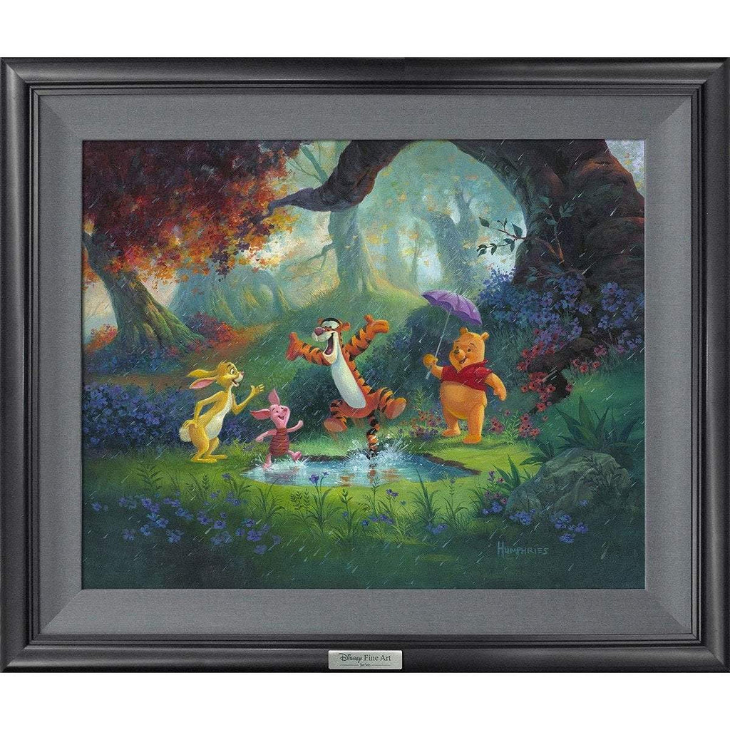 Disney Fine Art Puddle Jumping