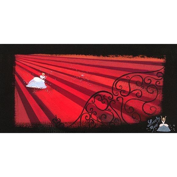 Disney Fine Art Red Staircase