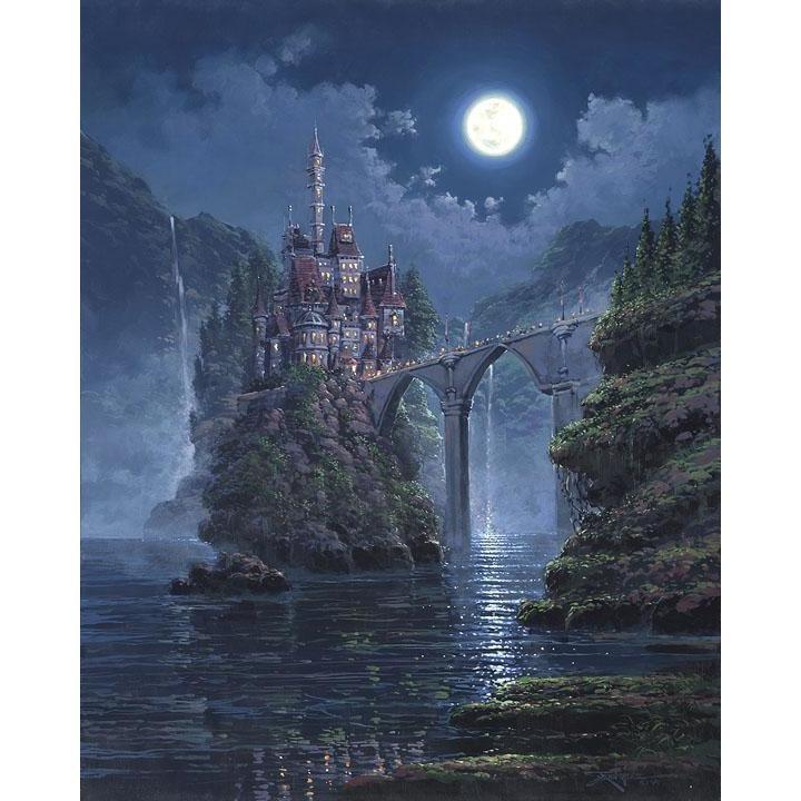 Disney Fine Art Siege On Beast Castle