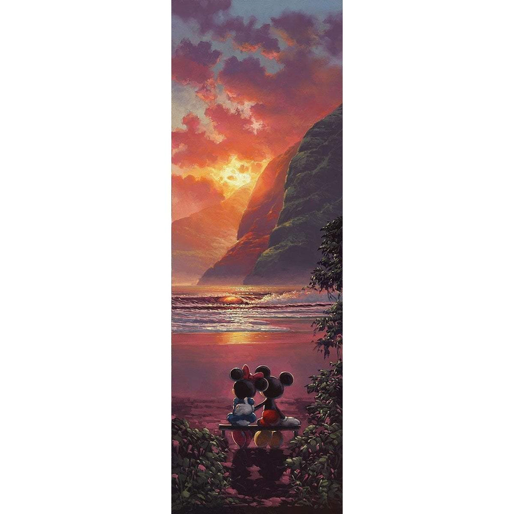 Disney Fine Art Sunset Romance