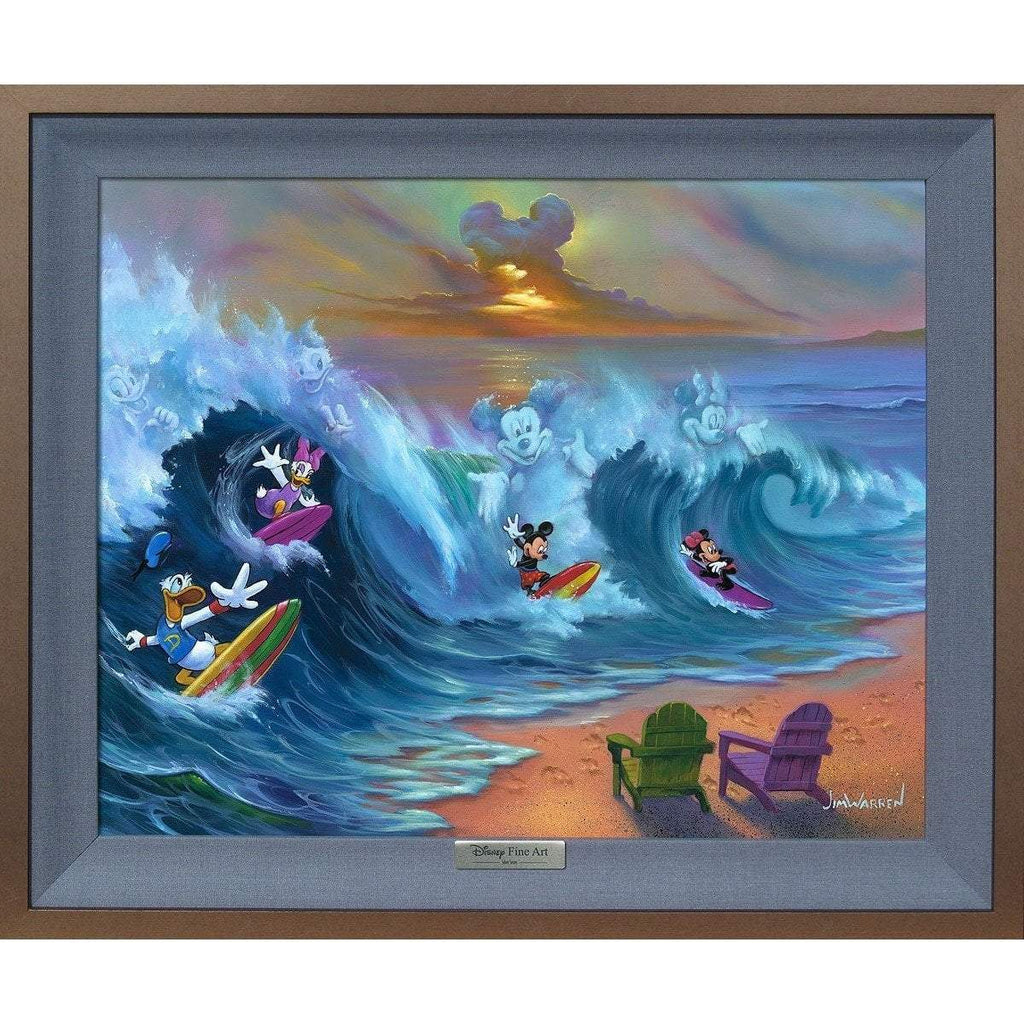 Disney Fine Art Surfing with Friends