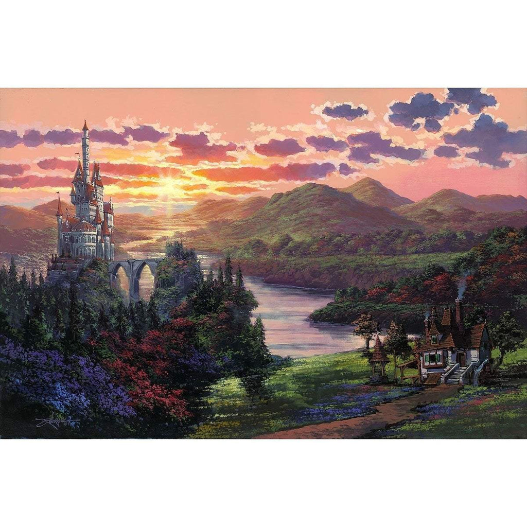 Disney Fine Art The Beauty In Beast's Kingdom