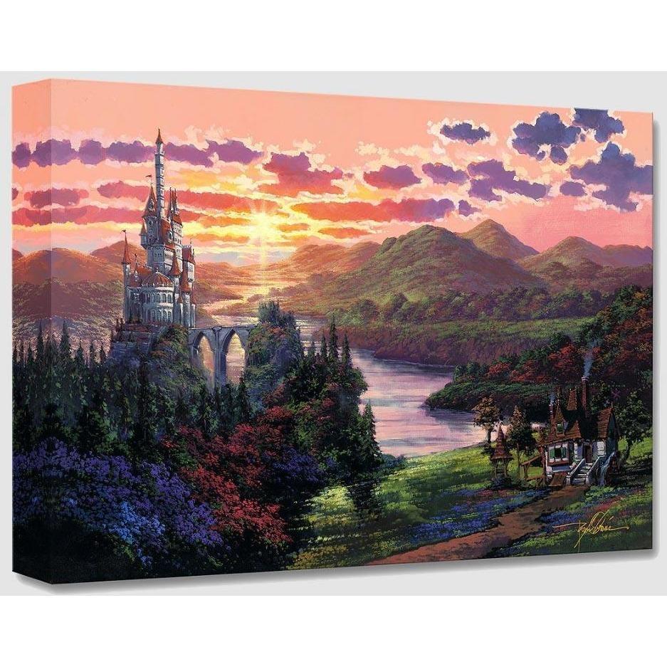 Disney Fine Art The Beauty in Beast's Kingdom
