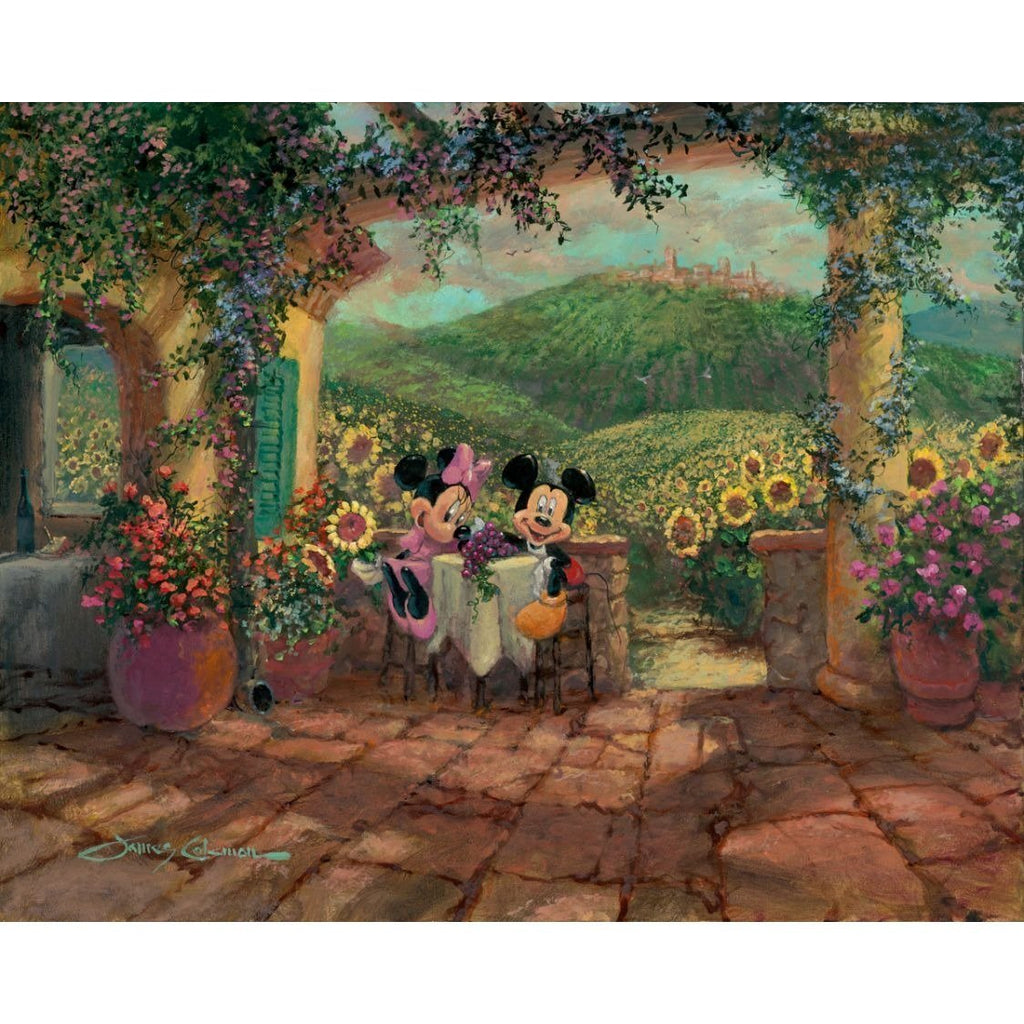 Disney Fine Art Tuscan Love