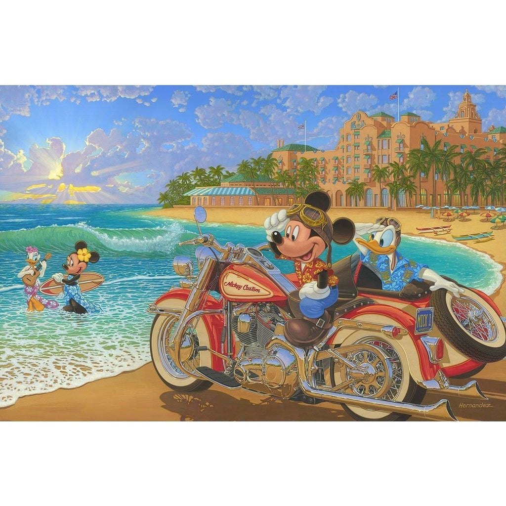Disney Fine Art Where the Road Meets the Sea Premiere Edition