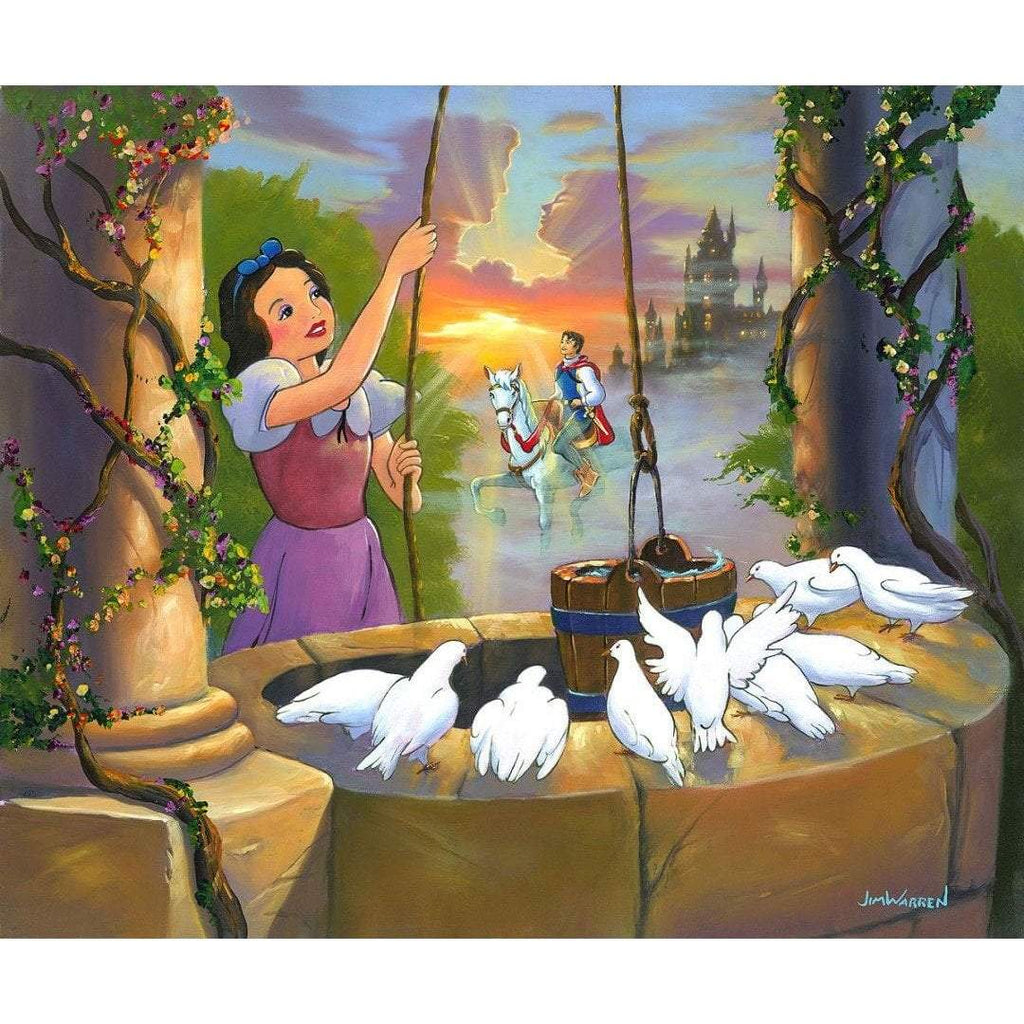 Disney Fine Art Wishing For My Prince