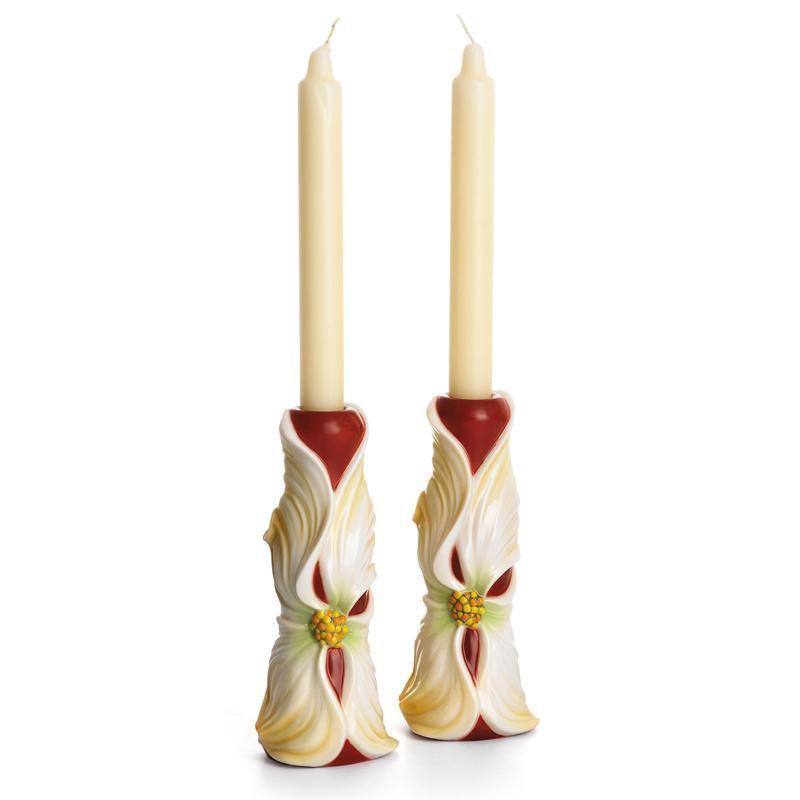 Franz Collection Autumn Memories Dogwood Candleholder FZ01665