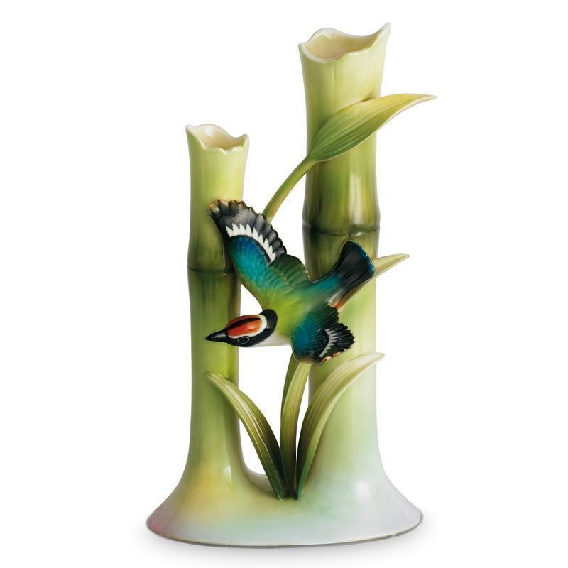 Franz Collection Bamboo Song Bird Bud Vase FZ00568