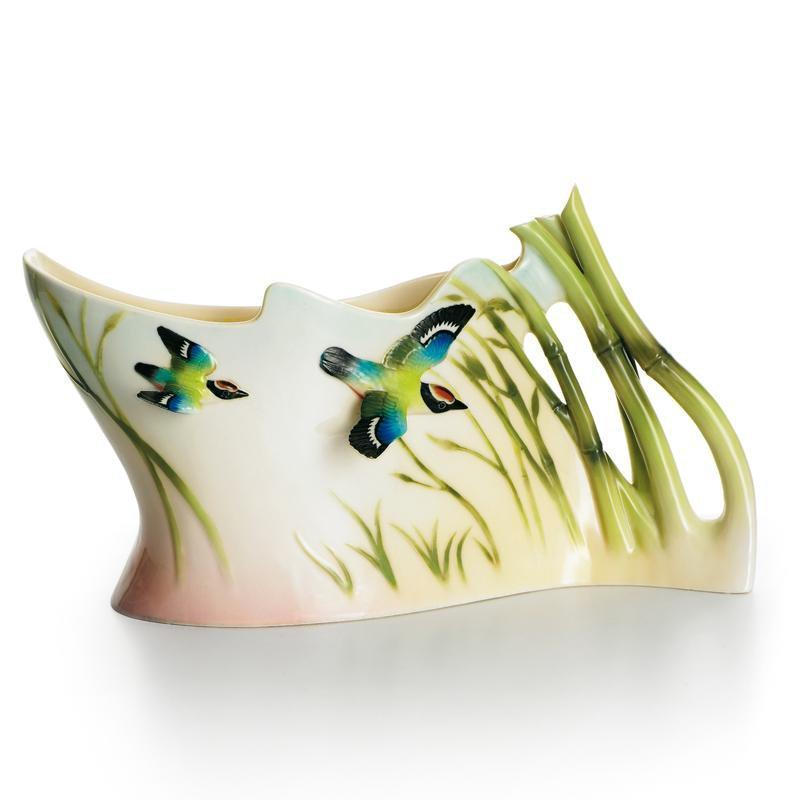 Franz Collection Bamboo Song Bird Vase FZ01128