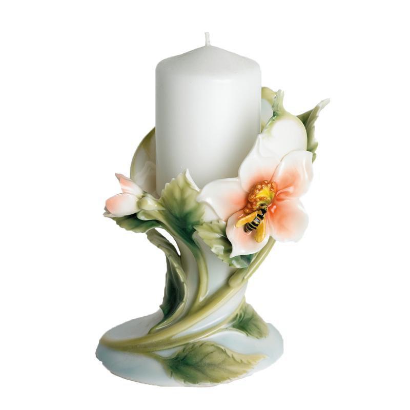 Franz Collection Bee & Apple Candleholder FZ00445