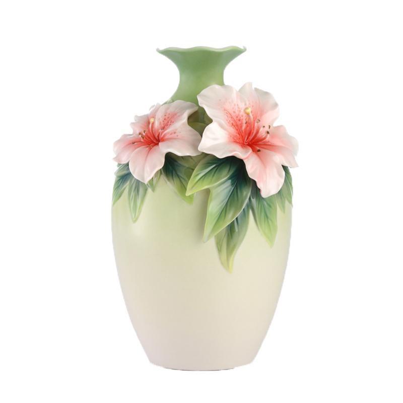 Franz Collection Blooms Of Delight Azalea Vase FZ03136