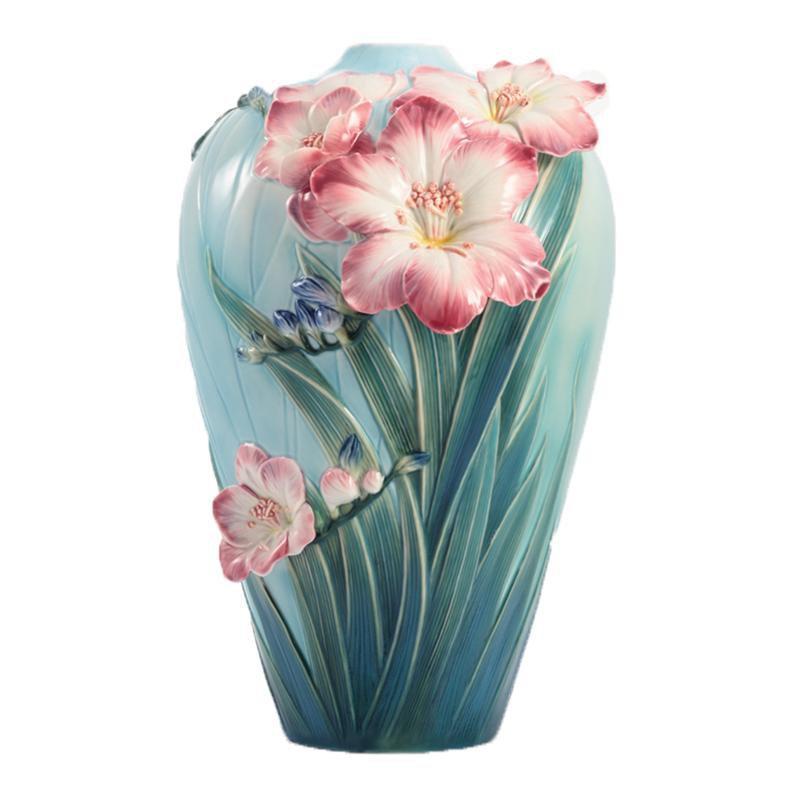 Franz Collection Blossoming Freesia Large Vase FZ02933