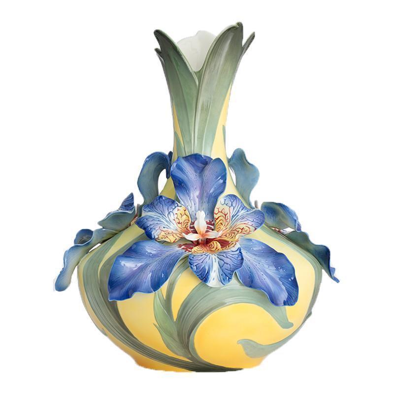 Franz Collection Blue Iris Large Vase FZ02850