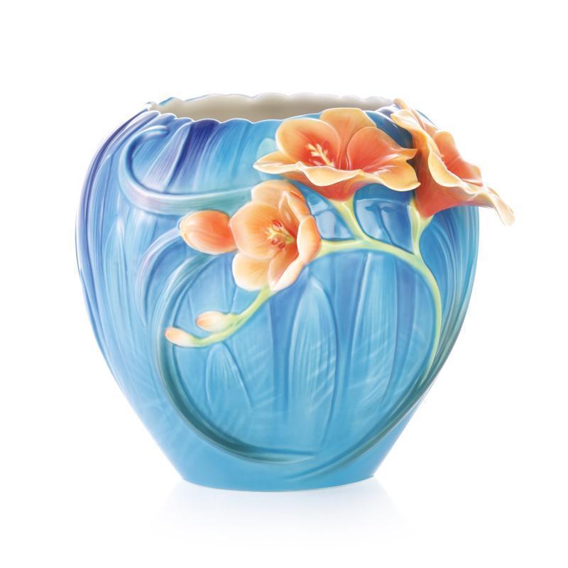 Franz Collection Bright & Brilliant Freesia Vase FZ03356