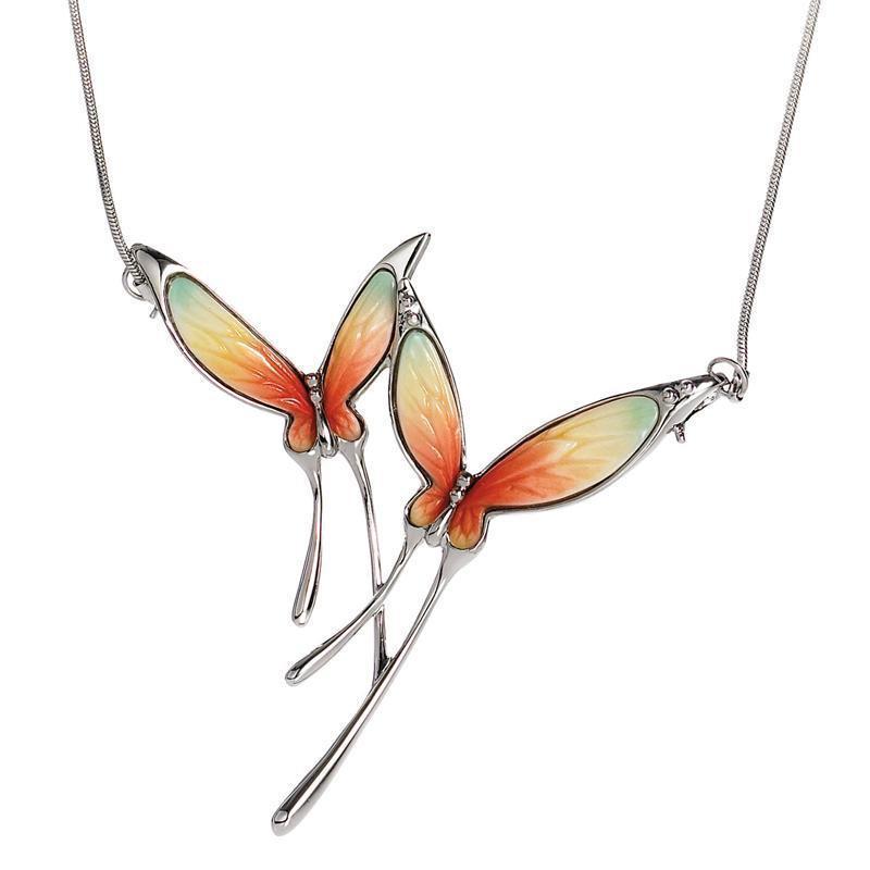 Franz Collection Butterfly Necklace FJ00049