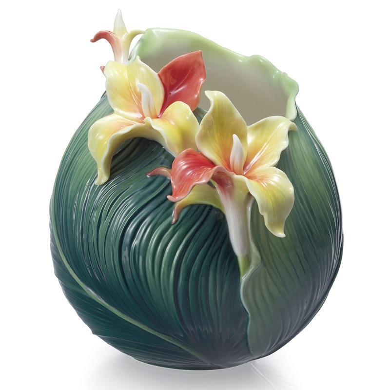 Franz Collection Canna Lily Small Vase FZ02107