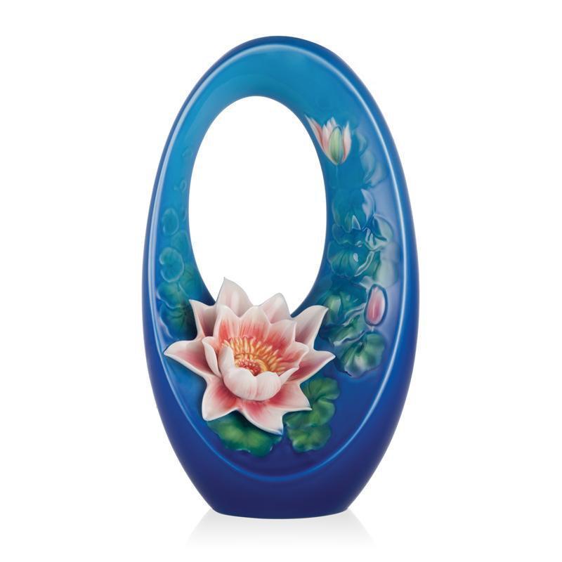 Franz Collection Collection Serene Time Water Lily Vase FZ03192