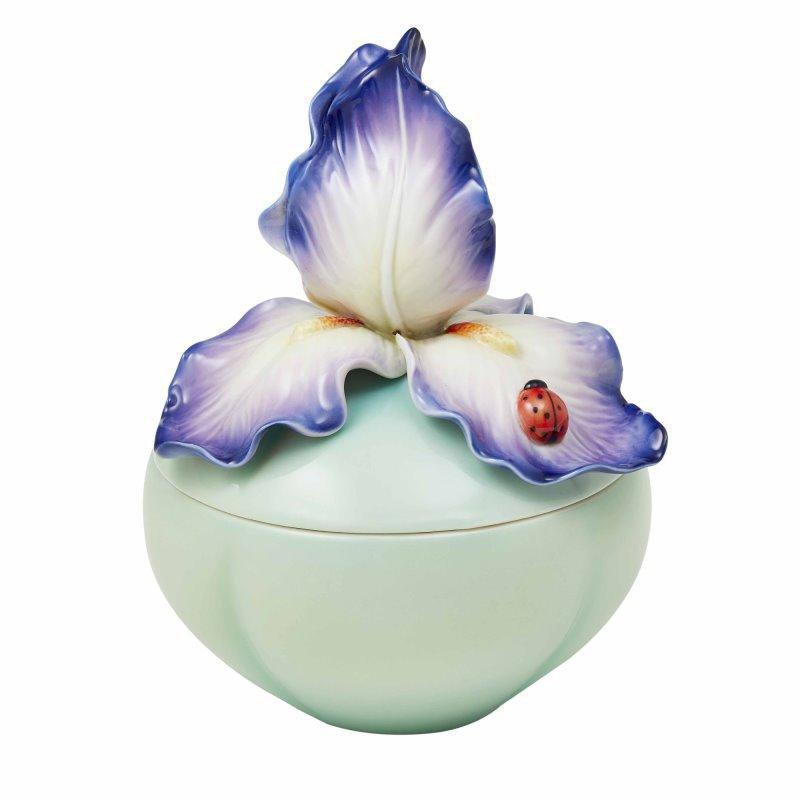 Franz Collection Colorful Life Iris Lidded Box FZ03700